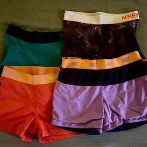 Bundle of Nike Pro shorts